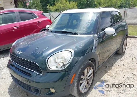 2013 Mini Countryman Cooper S z USA, uszkodzony, nr VIN WMWZC3C52DWP20729